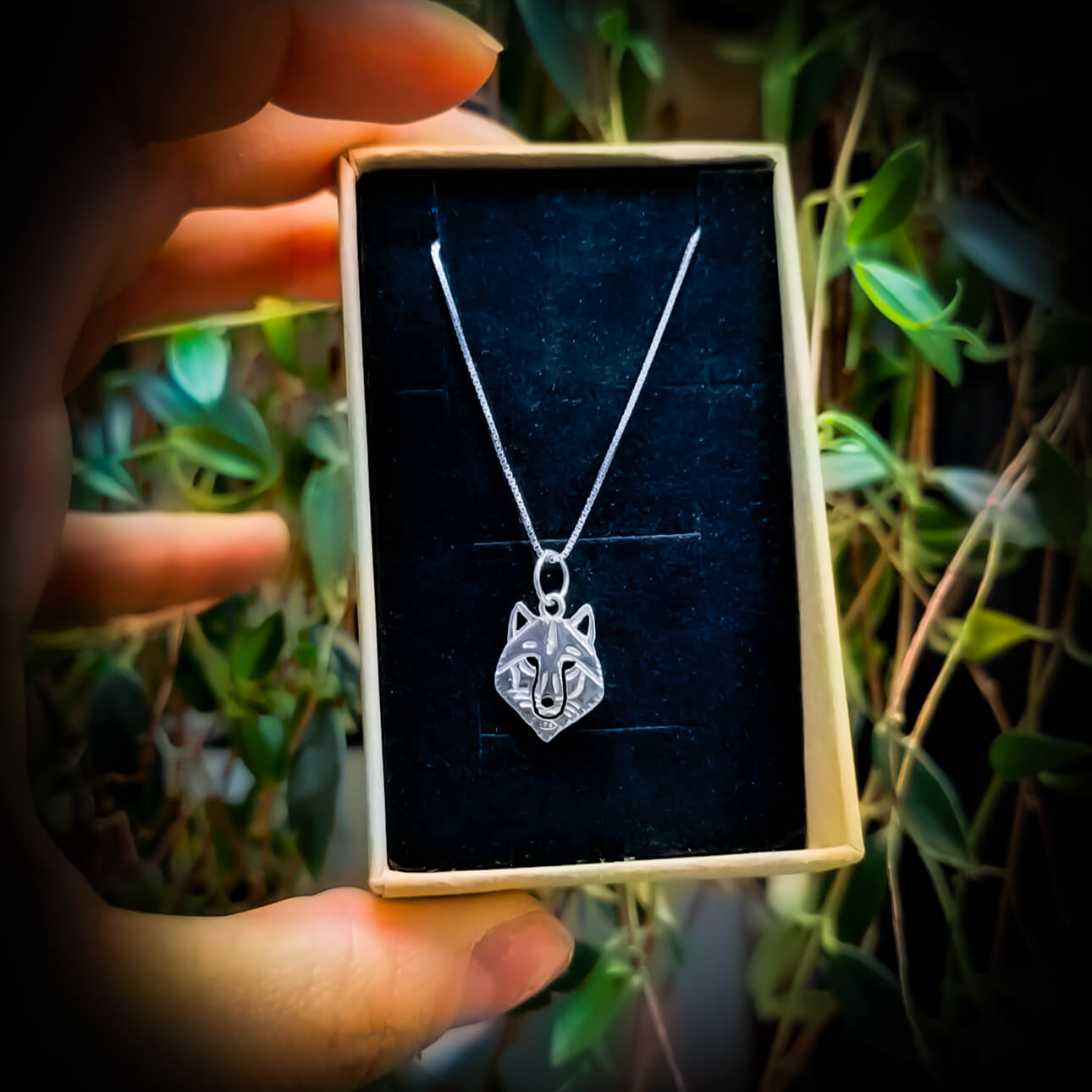 Wolf – Collana Donna Con Ciondolo Lupo In Argento Sterling 925, Catena Regolabile, Regalo Significativo