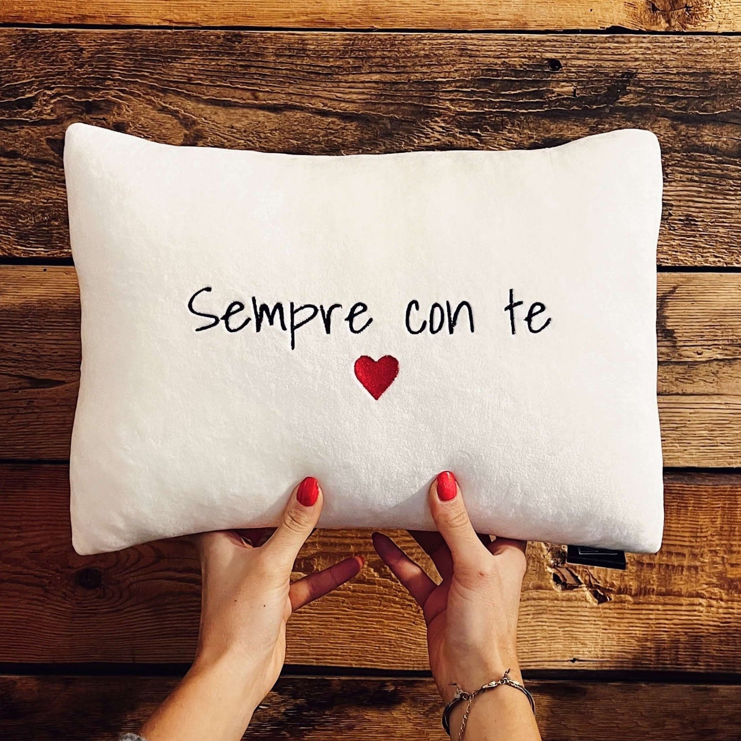 Cuscino Sempre con te ❤️ - La stanza nel bosco