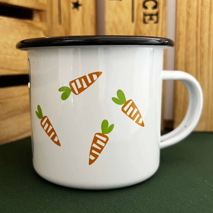 Lepre 🐰 - Tazza in latta - La stanza nel bosco