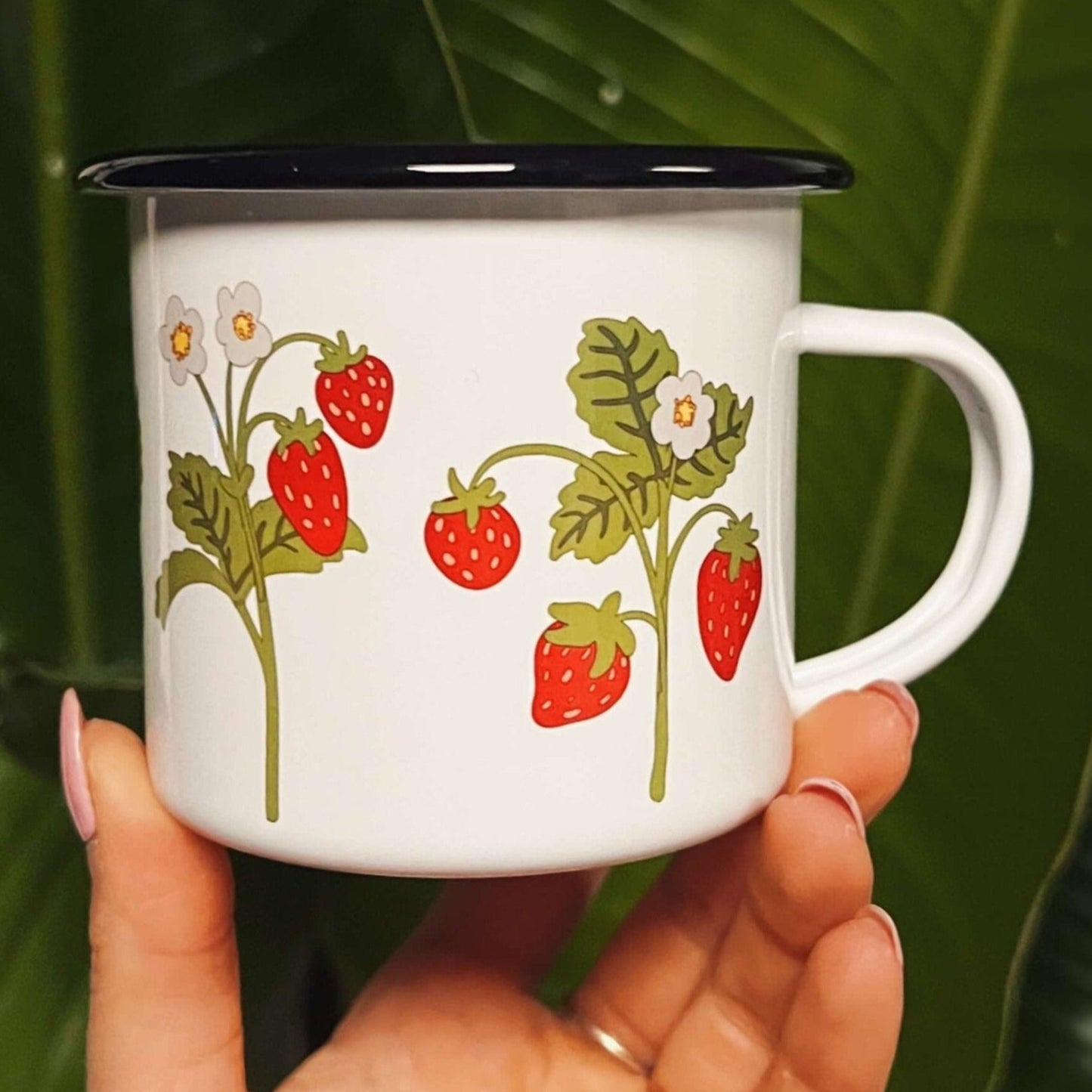 Tazza fragole 🍓 di bosco - La stanza nel bosco