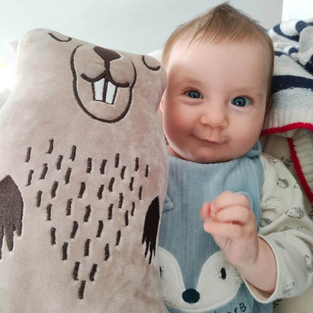 
                      
                        Charlotte the Groundhog - Plush Pillow 
                      
                    