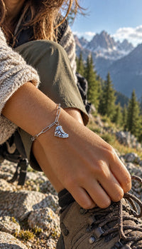 Bracciale Scarpone | catena in acciaio