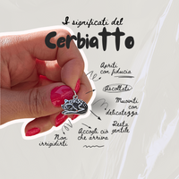 Medaglia argento Cerbiatto