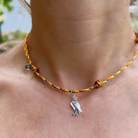 Collana Aquila 🦅 - Argento 925 e cordino Paracord | Simbolo di Visione e Coraggio