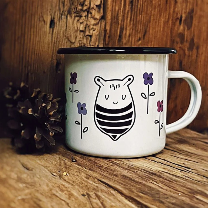 Ape - Tazza in metallo smaltato - La stanza nel bosco